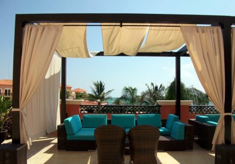 Motorized Pergola Canopy Shades garage doors