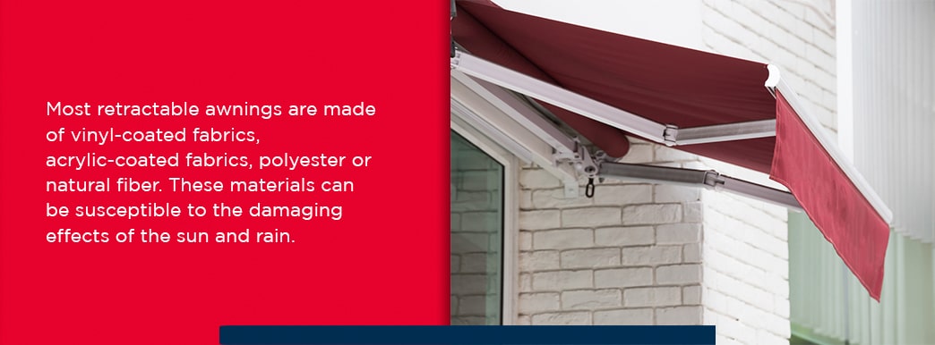 Natural Fiber and Fabric Canvas Awnings